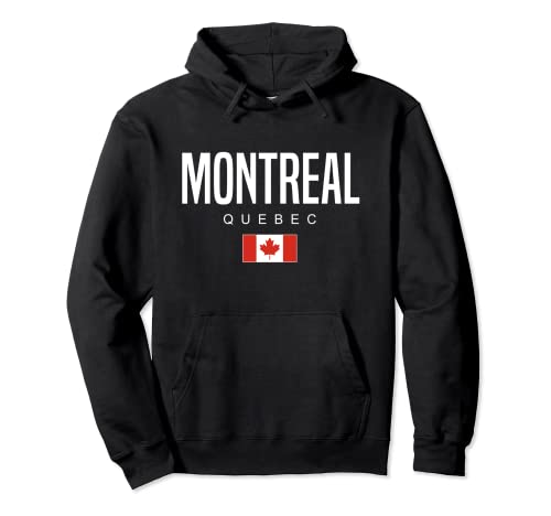 Montreal Quebec Canada Pullover Hoodie