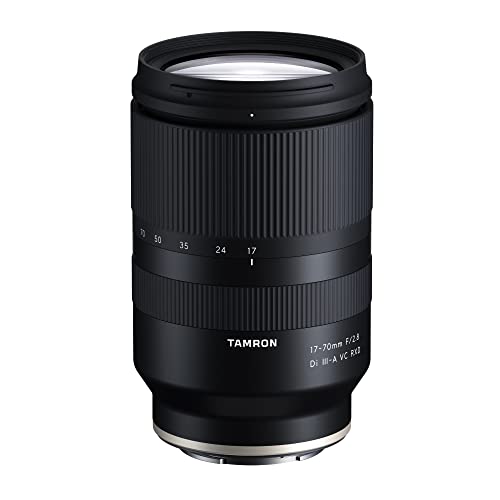Tamron 17-70mm f/2.8 Di III-A VC RXD Lens for Sony E APS-C Mirrorless Cameras Black