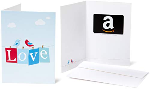 Amazon.com Gift Card in a Greeting Card - Love Design