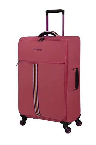 it luggage GT Lite Ultra Lightweight Softside Medium, Calypso Coral, Checked 26-Inch