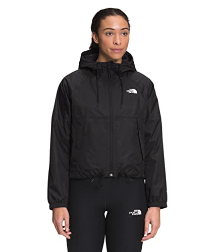 THE NORTH FACE Women's Antora Rain Hoodie (Standard and Plus Size), TNF Black, Small