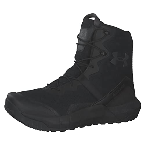 Under Armour mens Micro G Valsetz Zip Military and Tactical Boot, Black (001 Black, 10.5 US