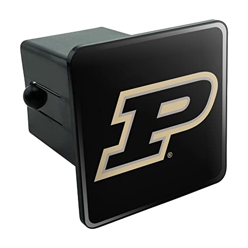 Purdue Boilermakers Logo Tow Trailer Hitch Cover Plug Insert