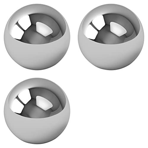 3 Mouse Trap Replacement Metal Steel Balls/Milton Bradley