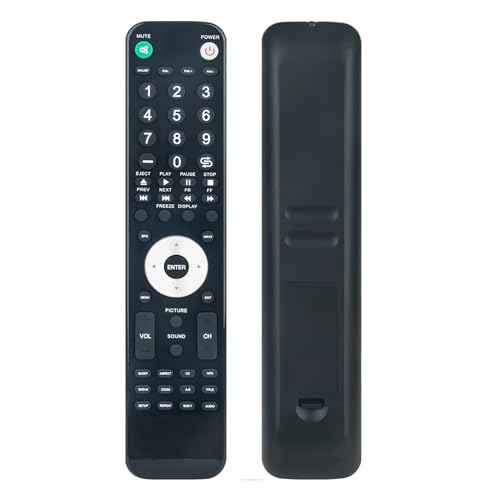 RE20QP80 New Replacement Remote Control fit for RCA LCD TV/DVD LED55B55R120Q LED55C55R LED55C55R120Q LED60B55R120 LED60B55R120Q 19L30RQD 26L30RQD 26LA33RQ LED52B45RQ LED52B55R120Q