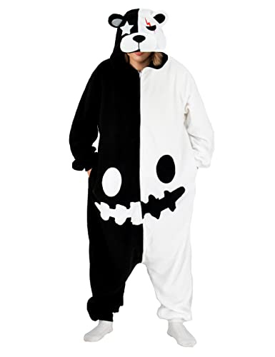 Adult Animal One-piece Pajamas Cosplay Animal Homewear Sleepwear Jumpsuit Costume for Women and Men Small