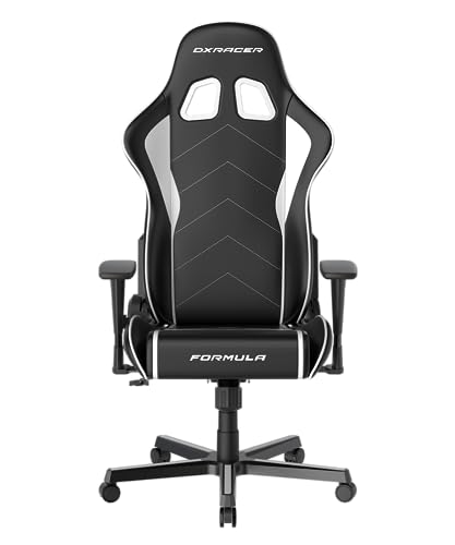 DXRacer Formula Chair, Extra Large, Black/White