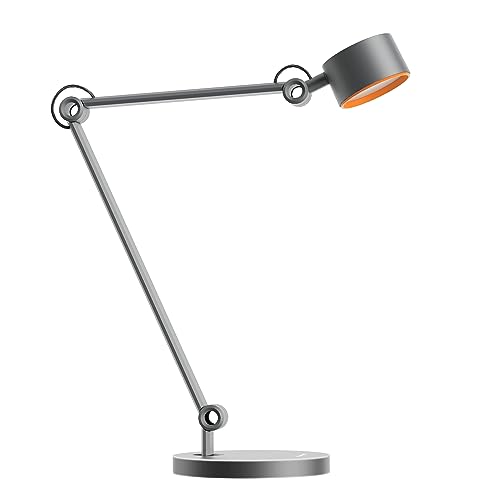 Honeywell Desk Lamp Home Office - Natural Light Adjustable Dimmable Touch LED Full Metal Efficient Table Lighting for Bedroom Read Study Work HWT-01A