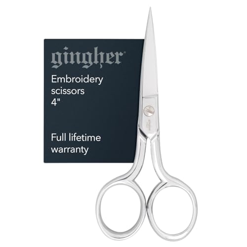Gingher Embroidery Scissors 4'