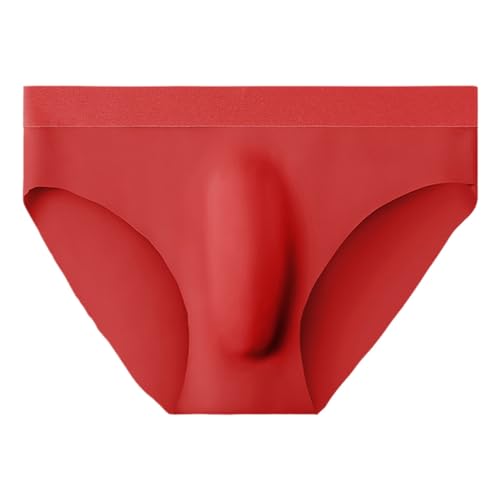 Regalos 14 De Febrero Gay Underwear For Men Bottom Cotton Woven Boxers For Men Secret Stash Compartments St Patricks D Red