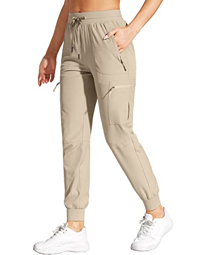 VILIGO Khaki Pants for Women Lightweight Workout Waterproof Solid Pants Khakis XL