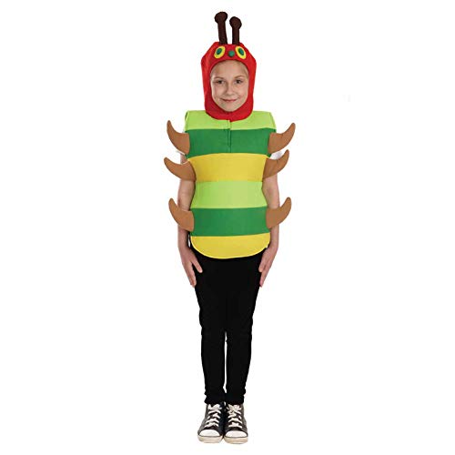 fun shack Kids Caterpillar Costume Kids, Caterpillar Halloween Costume, Insect Costume Kids, Book Character Costumes for Kids, Medium