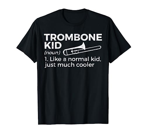 Trombone Kid Definition Trombone Player T-Shirt
