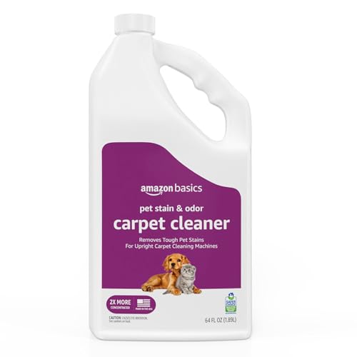Amazon Basics - Pet Stain & Odor Carpet Cleaner, Fresh, 64 fl oz.