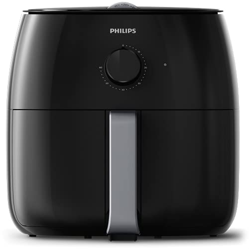 Philips Avance Collection Airfryer XXL, Twin TurboStar with Fat Removal Technology- Fry healthy with up to 90% less fat