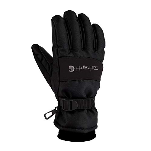 Carhartt Men's WP Waterproof Insulated Glove, Black, X-Large