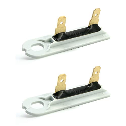 2 Pack 3392519 Dryer Thermal Fuse Replacement Part for Whirlpool Maytag Kenmore Dryers, 3388651, 3392519, 694511, 80005, WP3392519VP (2)
