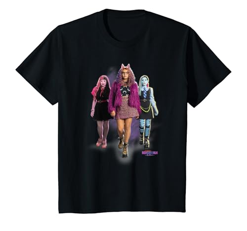 Kids Monster High - Clawdeen, Frankie, Draculaura T-Shirt