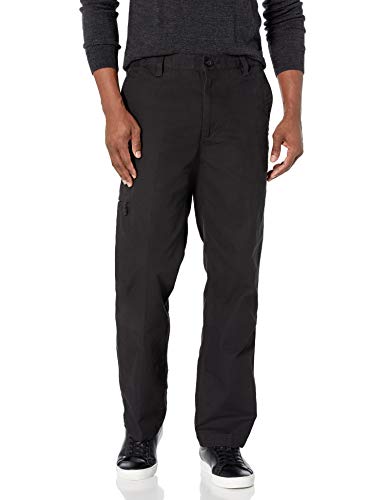 Dockers Men's Classic Fit Comfort Cargo Pants, Black, 38W x 30L