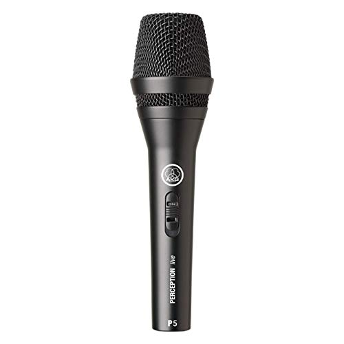AKG Pro Audio Perception P5 High-Performance Dynamic Supercardiod Vocal Microphone,Black