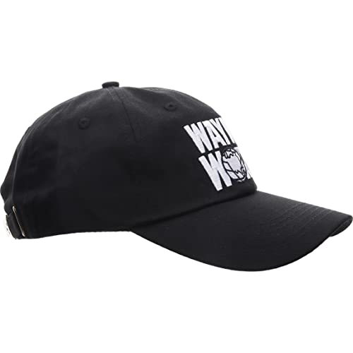 SYWHPS Wayne's World Hat Cap Waynes World Dad Hat Wayne Movie Baseball Cap Black Cotton