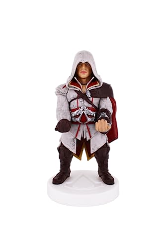Cableguys Assassin's Creed Ezio Gaming Figure - Accessory Stand for Controller or Smartphone - USB Cable Included - 20 cm