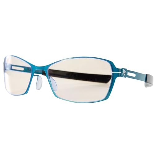 Arozzi - Visione VX500 Blue Light Blocking Computer and Gaming Glasses - Anti-Glare, UV Protection - Blue