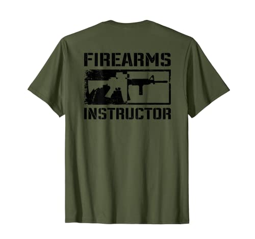 Firearms Instructor (DESIGN ON BACK) T-Shirt