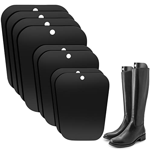Bememo 8 Packs Boot Shaper Form Inserts Tall Boot Support for Women and Men (16 Inch, Black)