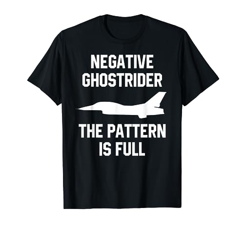 Aviation Negative Ghost Rider Pattern Is Full Gift T-Shirt