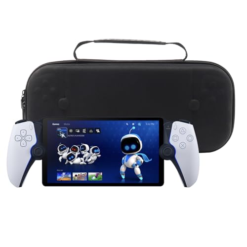Storage Bag For Sony PlayStation Portal Game Console Carrying Bag Storage Eva Protection Bag Hard Travel Bag Shockproof Protective Travel Case Game Accessories