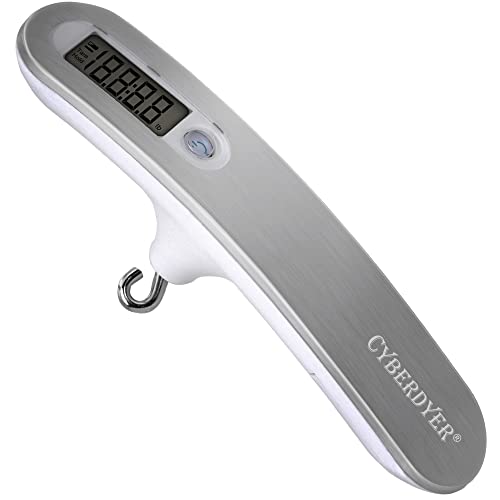 110 lbs Digital Bow Scale Recurve Archery Bow Scale Bow Poundage Scale Hunting Scale Luggage Scale with LCD Display (Silver Archery Scale)