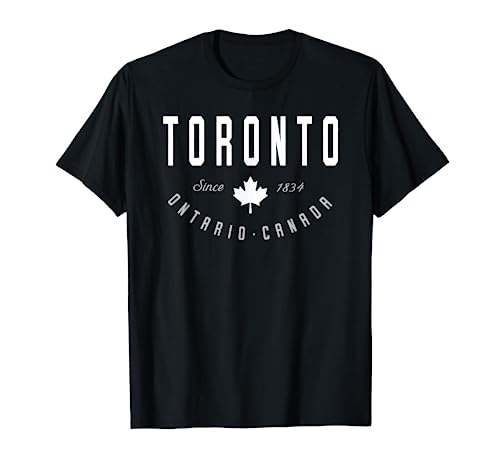 Toronto Shirt Ontario Canada Maple Leaf Canadian Gift Tee Eh