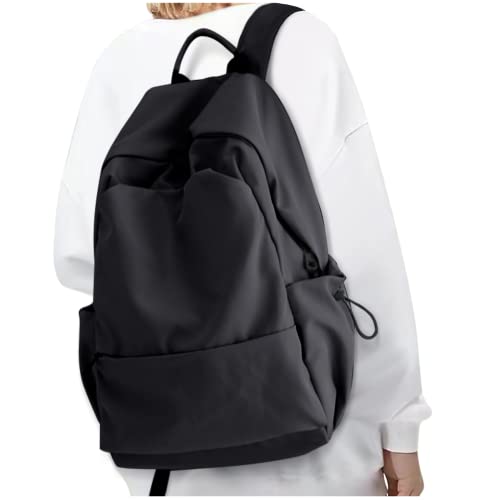 Black Backpack For Women Small Backpacks For School Bag School Backpack For College Bookbag For Women Waterproof Gym Backpack For Men Book Bags