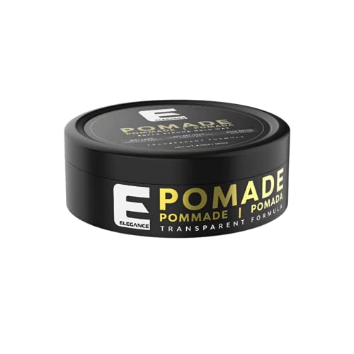 Elegance Hair Pomade, 4.73 Oz, Super Strong Hold Wax, Long-Lasting Hold and Shine, Wax Easy to Apply and Distribute