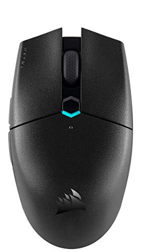 Corsair Katar Pro Wireless, Lightweight FPS/MOBA Gaming Mouse with Slipstream Technology, Compact Symmetric Shape, 10,000 DPI - Black (Renewed)