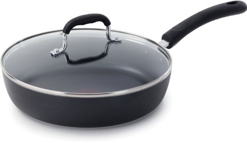 T-fal Experience Nonstick Fry Pan 10 Inch Induction Oven Safe 400F Cookware, Pots and Pans, Dishwasher Safe Black