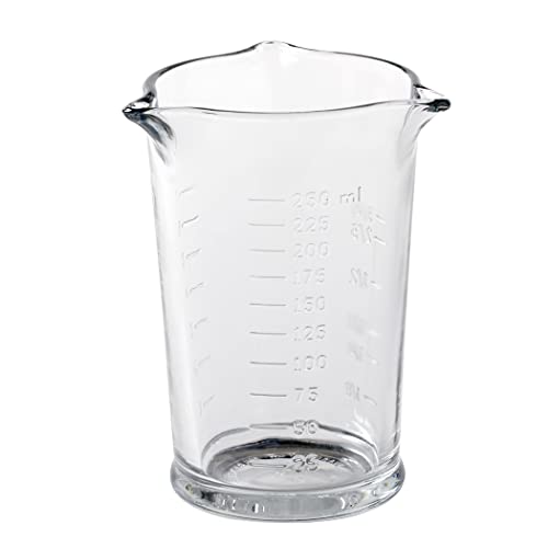 Anchor Hocking Triple Pour Glass Measuring Cup, 8 Oz Measuring Glass
