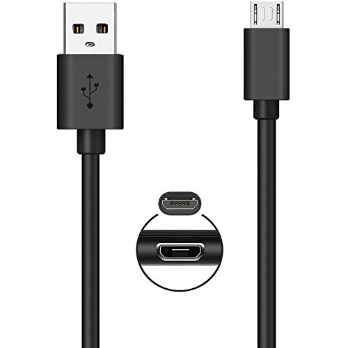 6FT Micro USB Cable,Fast Charger Compatible with Fire HD Tablet,X-Box One,Dual-Shock 4,PS4 Controller Charging Cord for Samsung Fire Stick,Android Wire for Kindle,Moto E/E5/E6,for LG K8V K40 Phone