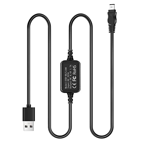 TKDY AC-L100 USB Power Cord for Sony Hi8 Handycam Camcorder Charger, ACL100 Power Adapter Supply for DCR TRV128 TRV103 TRV130, CCD-TRV108 TRV308 Replace AC-L10A L10B L15A L15B L100A L100B L100C.