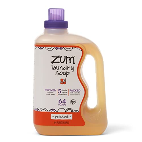 Zum Clean Laundry Soap - Patchouli - 64 fl oz (Pack of 1)