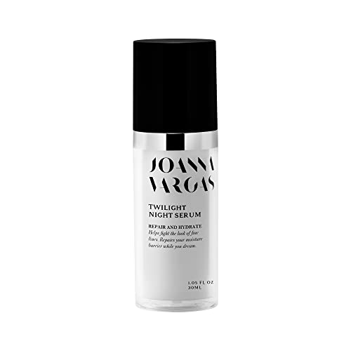 Joanna Vargas Twilight Night Serum. Nourishing Anti-Aging Face Serum that Deeply Hydrates and Replenishes for Glowing Skin. Made with Red Algae and Niacinamide (1.05 oz)