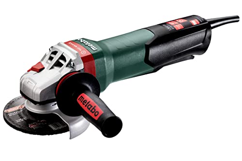 Metabo 4-1/2-Inch / 5-Inch Angle Grinder | 11,000 RPM | 12 Amp | AC/DC | Paddle Switch | Safety Clutch | M-Quick Wheel Change | Low Vibe Handle | Mechanical Brake | Drop Secure | WPB 13-125 Quick DS