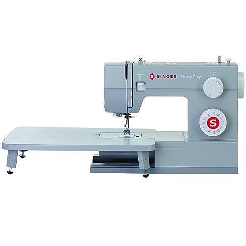 SINGER 6380M Heavy Duty Sewing Machine with Extension Table for Larger Projects, Packed with Specialty Accessories