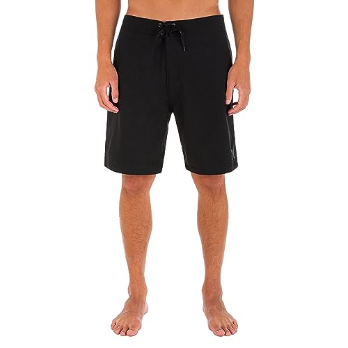 Hurley Men's One and Only 20' Board Shorts, Black/Black, 33