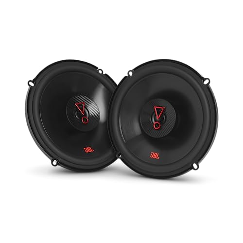 JBL Stage 3627F - 6.5” Two-way car audio speaker, No Grill, Black