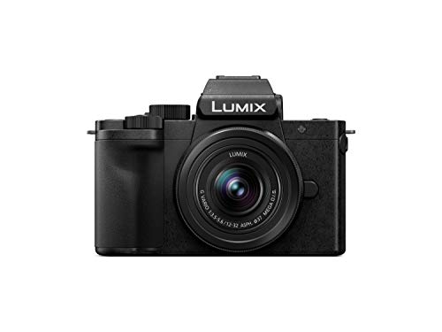 Panasonic LUMIX G100 4k Mirrorless Camera for Photo and Video, Built-in Microphone with Tracking, Micro Four Thirds Interchangeable Lens System, 12-32mm Lens, 5-Axis Hybrid I.S., DC-G100DKK (Black)