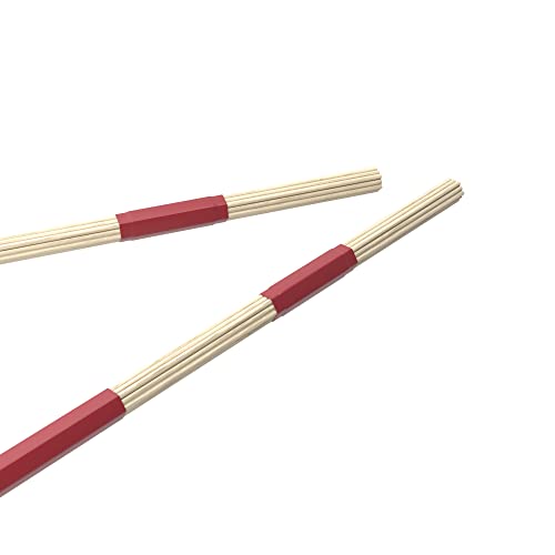 ProMark Hot Rods Drum Sticks - H-Rods Dowel Drumsticks - Quiet, For Small Performances - 5B, 550' Diameter - 16' Length - 1 Pair