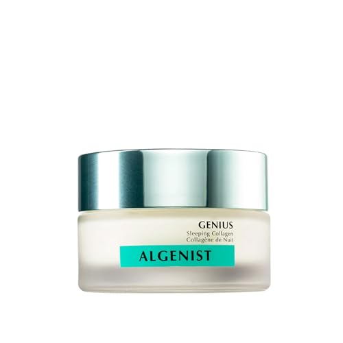 Algenist GENIUS Sleeping Collagen Night Cream - Firming Face Cream with Vegan Collagen, Collagen Amino Acids and Ceramides for a Visibly Smoother Complexion - Non-Comedogenic Skincare (2oz)