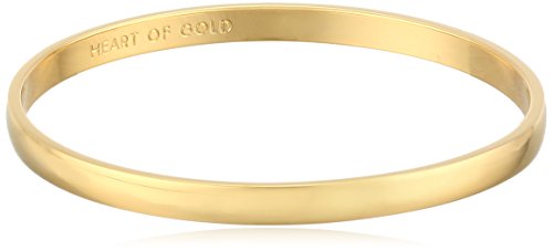 kate spade new york Idiom Collection 'Heart of Gold' Bangle Bracelet, 7.75'